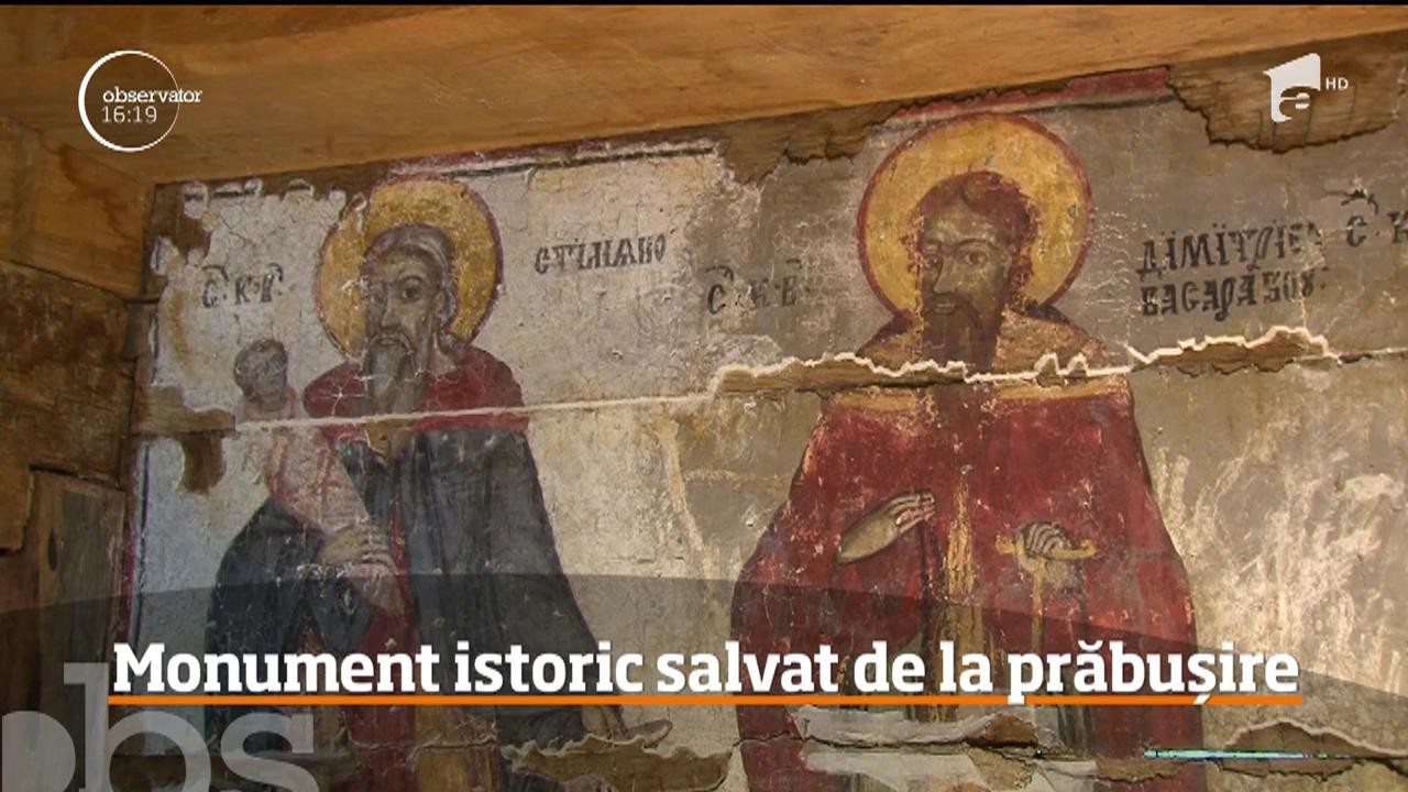 O biserică unică din Rom&acirc;nia a fost restaurată cu ajutorul donaţiilor