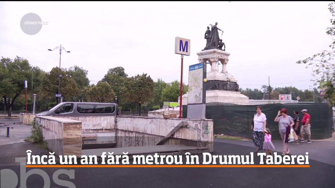 &Icirc;ncă un an fără metrou &icirc;n Drumul Taberei