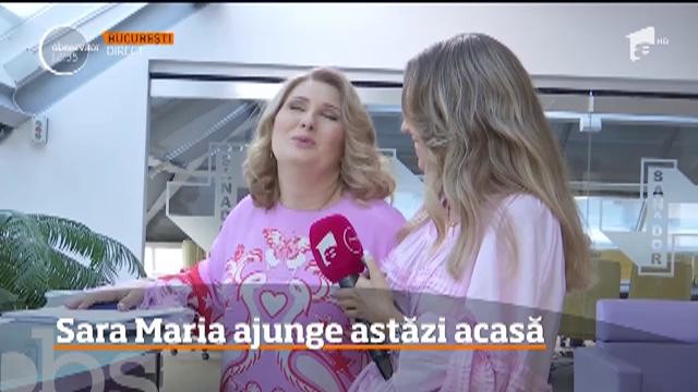 Este o zi mare &icirc;n familia Alessandrei Stoicescu. A fost externată şi o va duce acasă pe micuţa Sara Maria