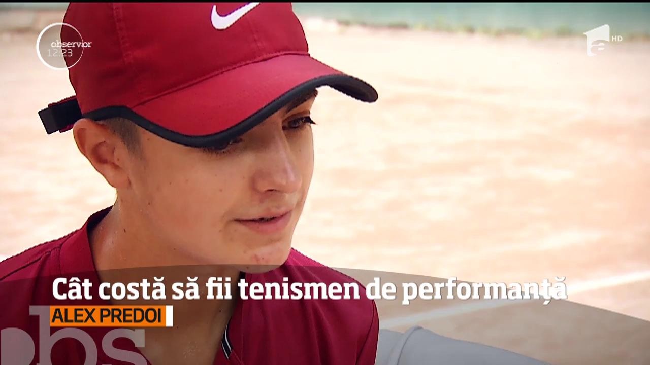 Alex, un băiat de 13 ani &icirc;i calcă pe urmele Simonei Halep