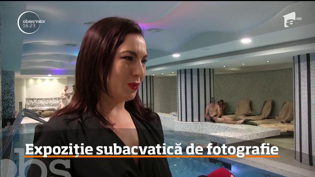 Premieră la Iaşi: expoziţie de fotografie &icirc;ntr-o piscină!