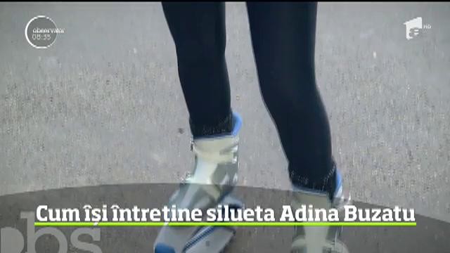 Cum &icirc;și &icirc;ntreține silueta Adina Buza