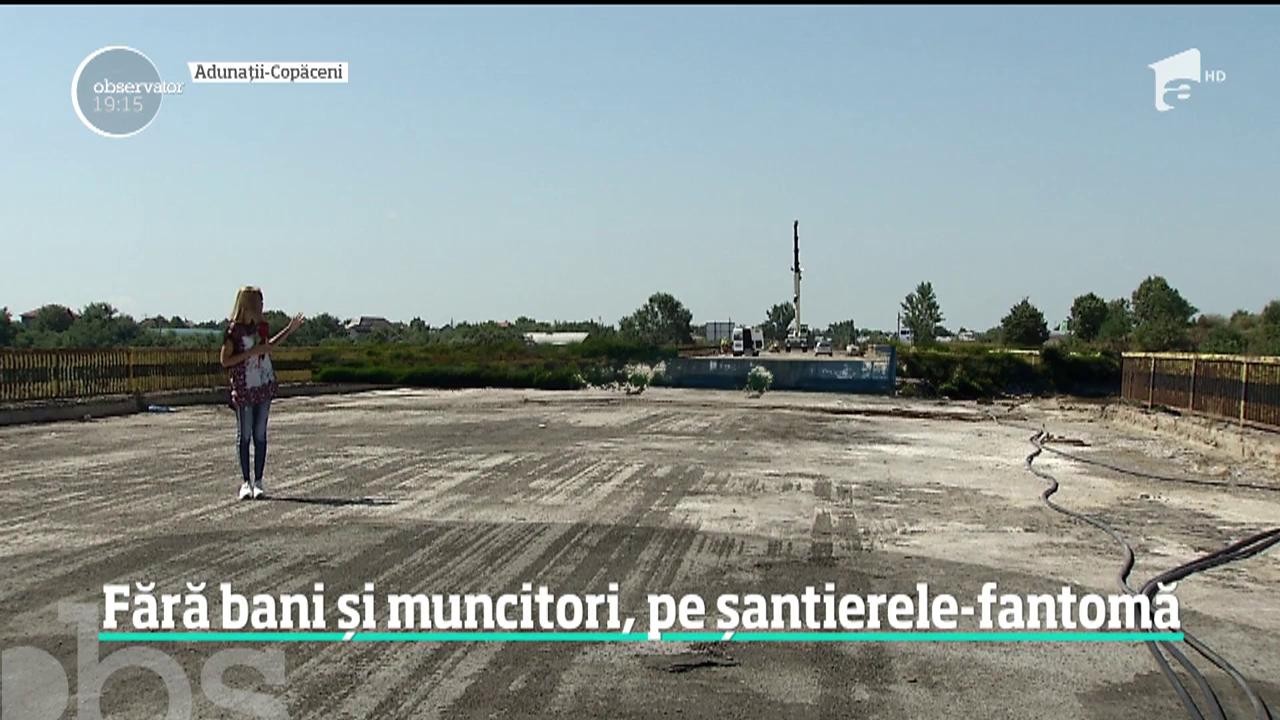 Fără bani și muncitori, pe șantierele-fantomă. La rectificarea bugetară, Transporturile ar putea pierde trei miliarde de lei