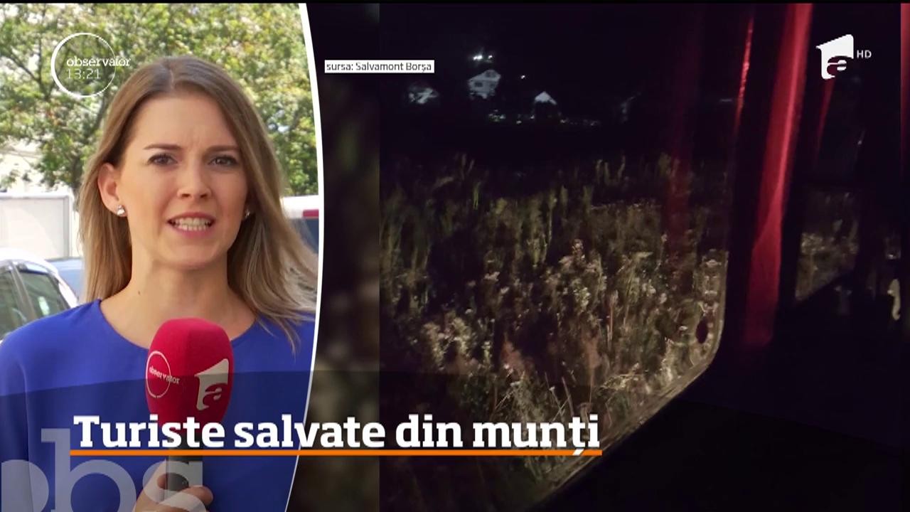 Operaţiune de salvare dificilă &icirc;n Munţii Rodnei! Două turiste din Ucraina, care s-au rătăcit pe traseu, au fost găsite de salvamontişt după 24 de ore