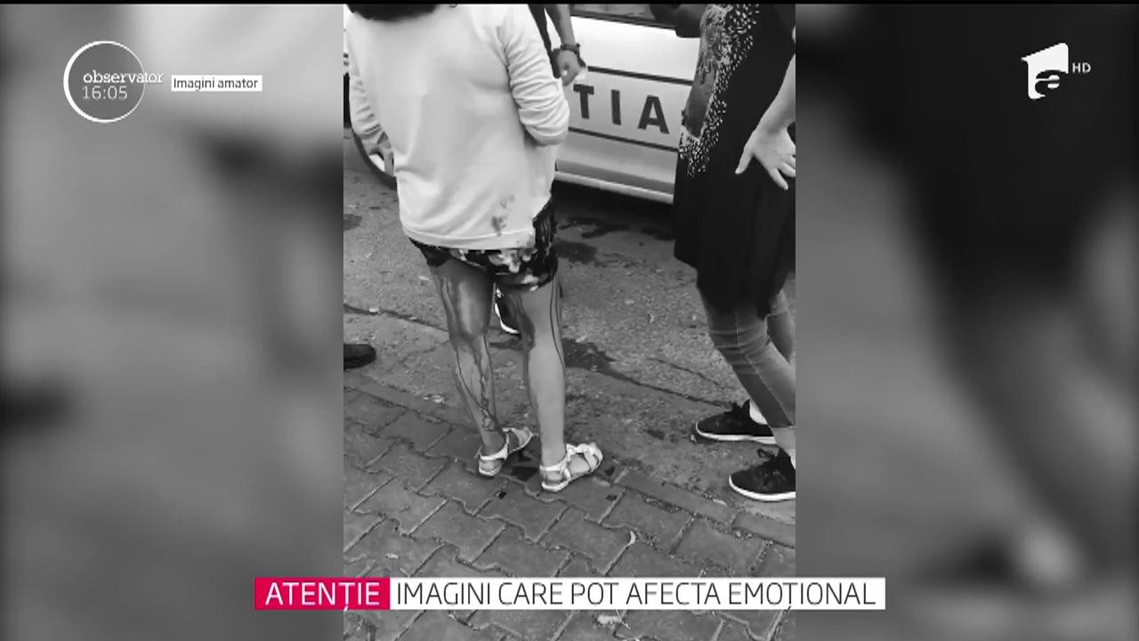 Polițiști anchetați după ce au fost filmați fără reacţie &icirc;n faţa unei adolescente plină de s&acirc;nge