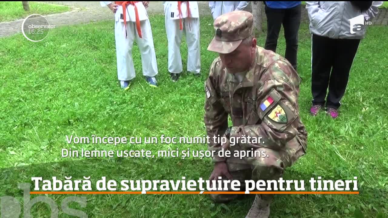 Tabăra de supraviețuire pentru tineri din S&acirc;ngeorz-Băi, judeţul Bistriţa-Năsăud