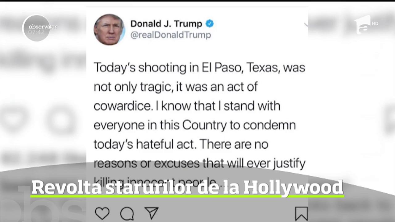 Rihanna, John Legend, Julianne Moore și Lili Reinhart &icirc;i cer preşedintelui Donald Trump legi mai aspre de control al armelor