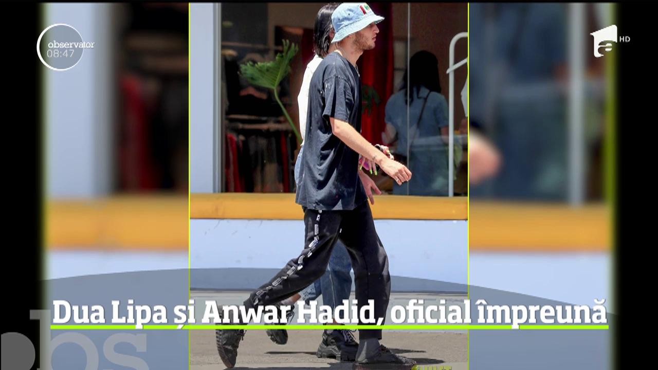 S-a postat pe Instagram, deci, este oficial! Faimoasa c&acirc;ntăreaţa Dua Lipa şi Anwar Hadid au o relaţie serioasă!
