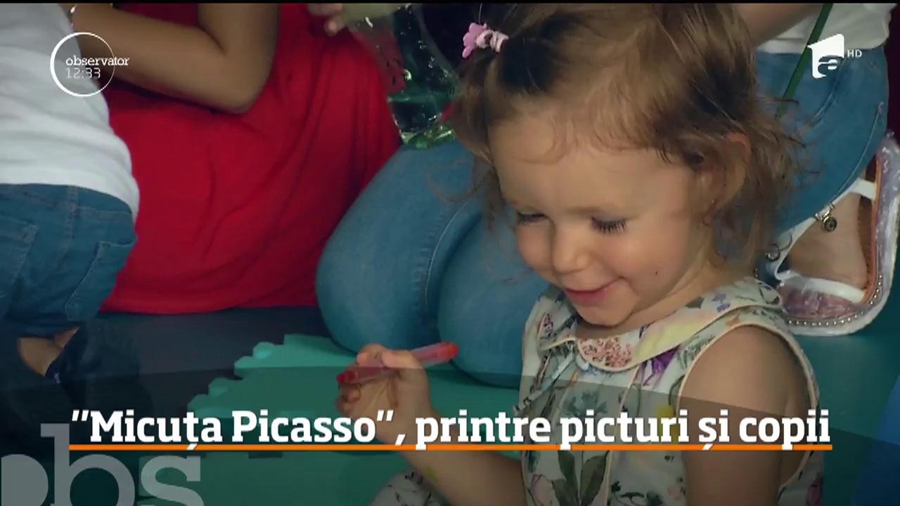 Alexandra Nechita, Micuţa Picasso, a cucerit lumea cu picturile ei