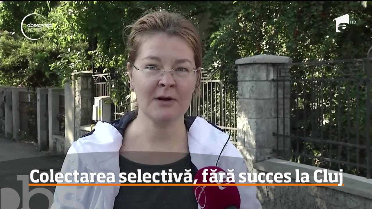Colectarea selectivă, fără succes &icirc;n Cluj-Napoca
