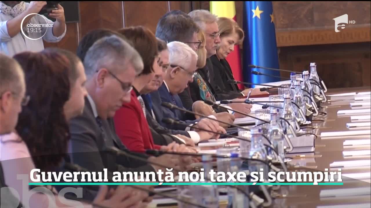 Urmează taxe noi, scumpiri şi sute de concedieri! Guvernul pregăteşte cele mai dure măsuri economice din ultimii ani