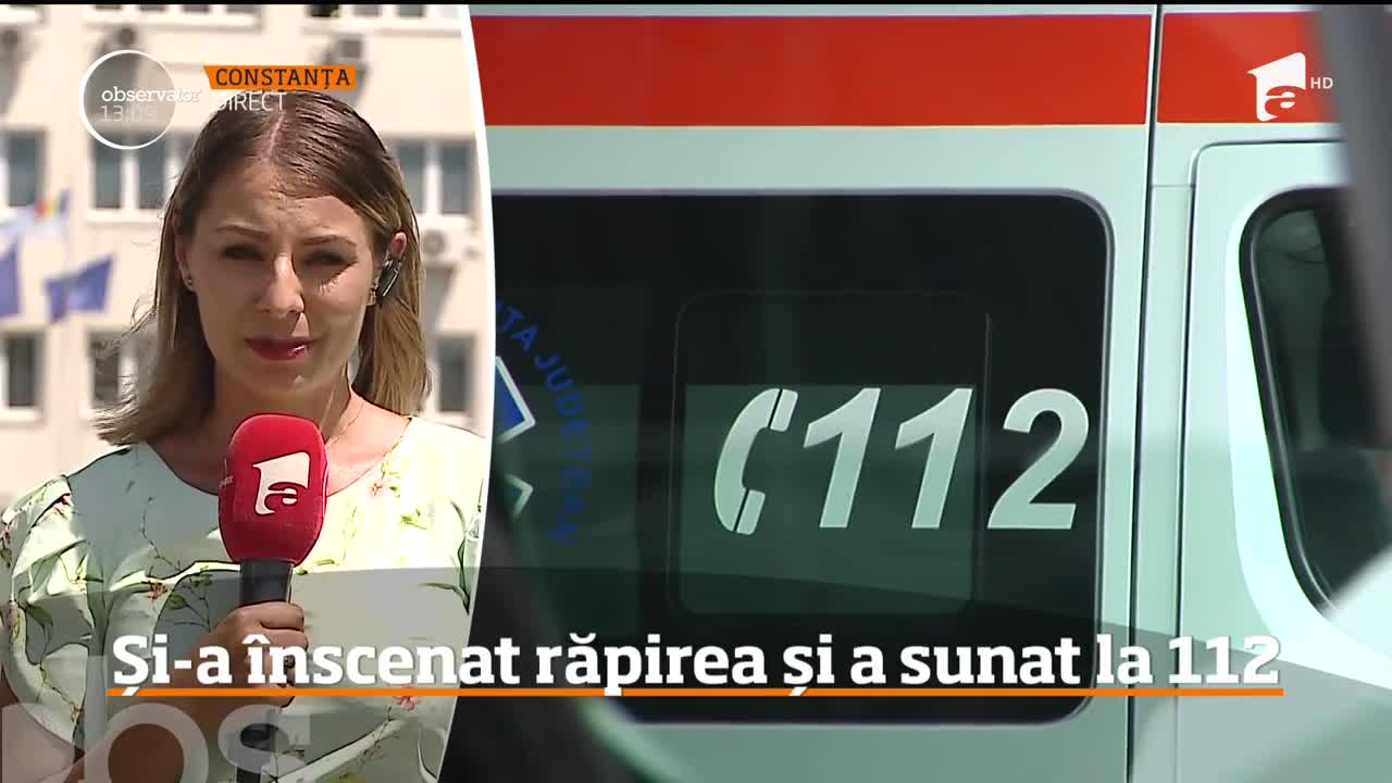 O adolescentă de 14 ani din Mangalia și-a &icirc;nscenat răpirea și a sunat la 112