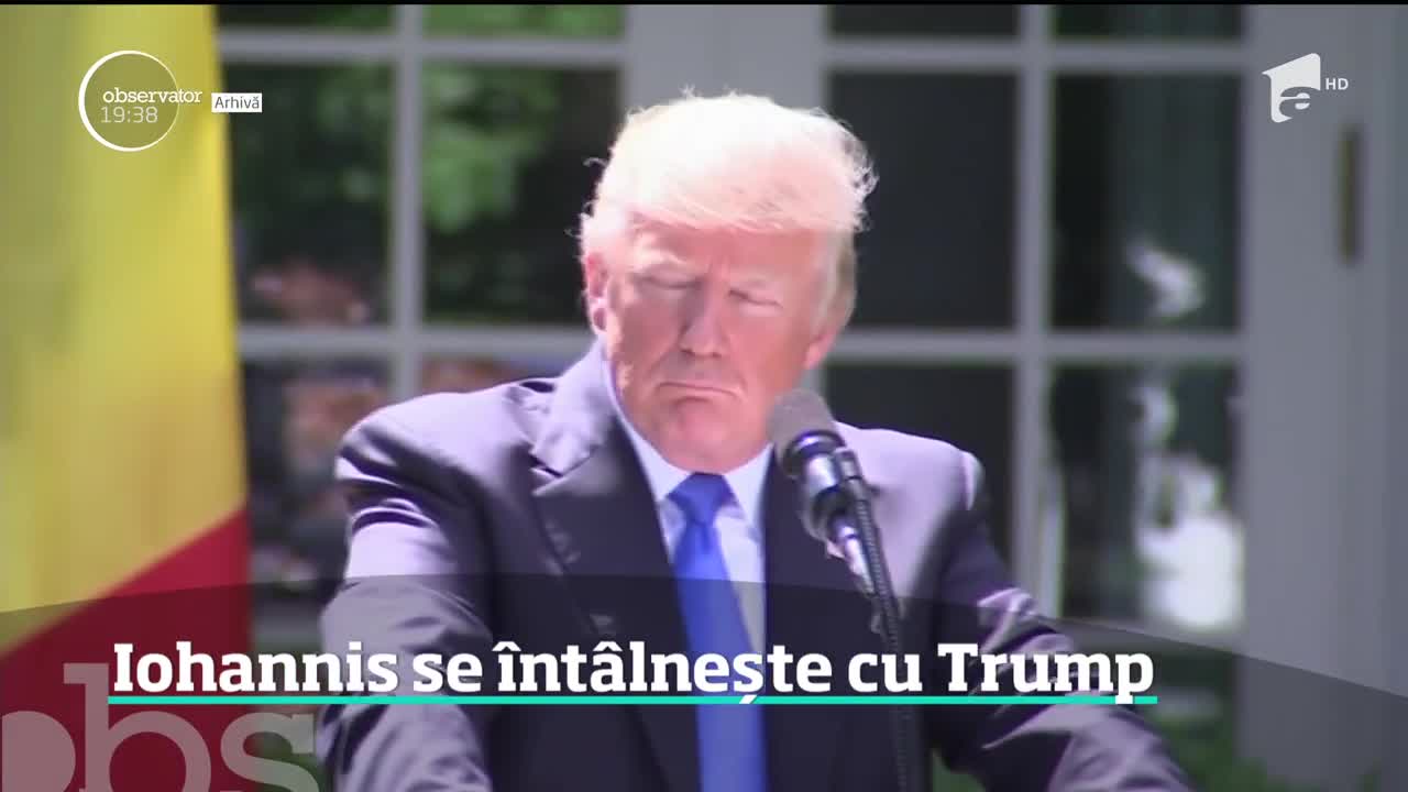 Klaus Iohannis se va &icirc;nt&acirc;lni cu Donald Trump, la Casa Albă