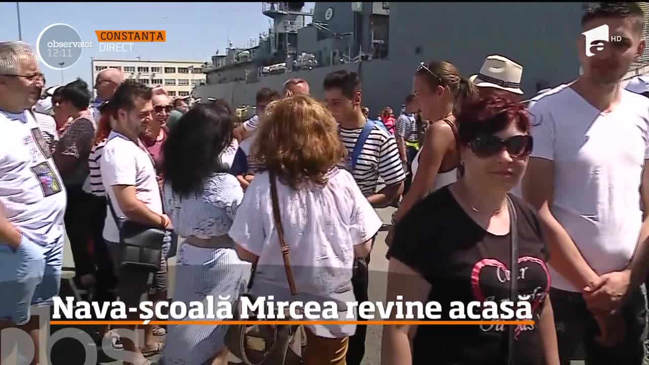 Nava-școală &bdquo;Mircea" a revenit &icirc;n Rom&acirc;nia
