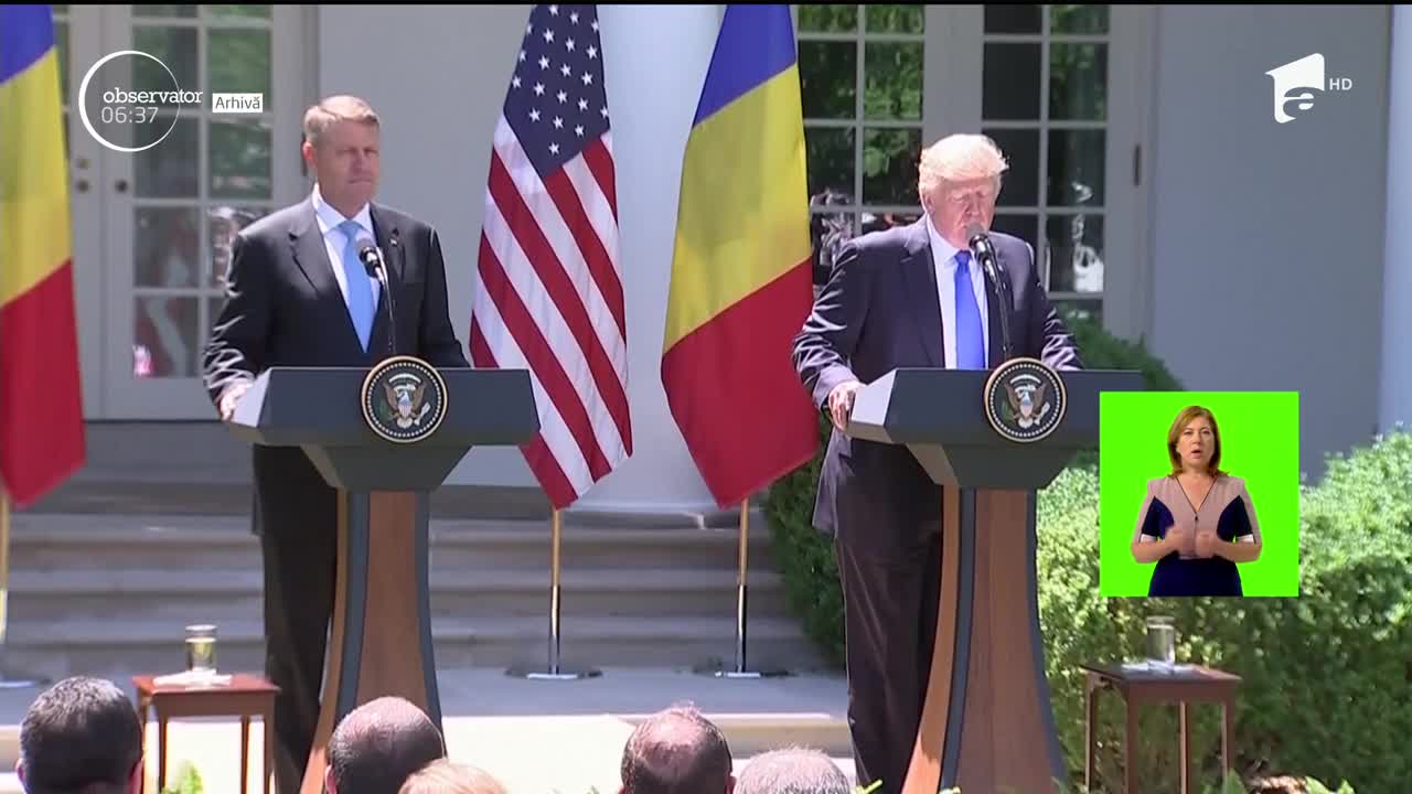 Preşedintele Klaus Iohannis se va &icirc;nt&acirc;lni cu Donald Trump, la Casa Albă, pe 20 august