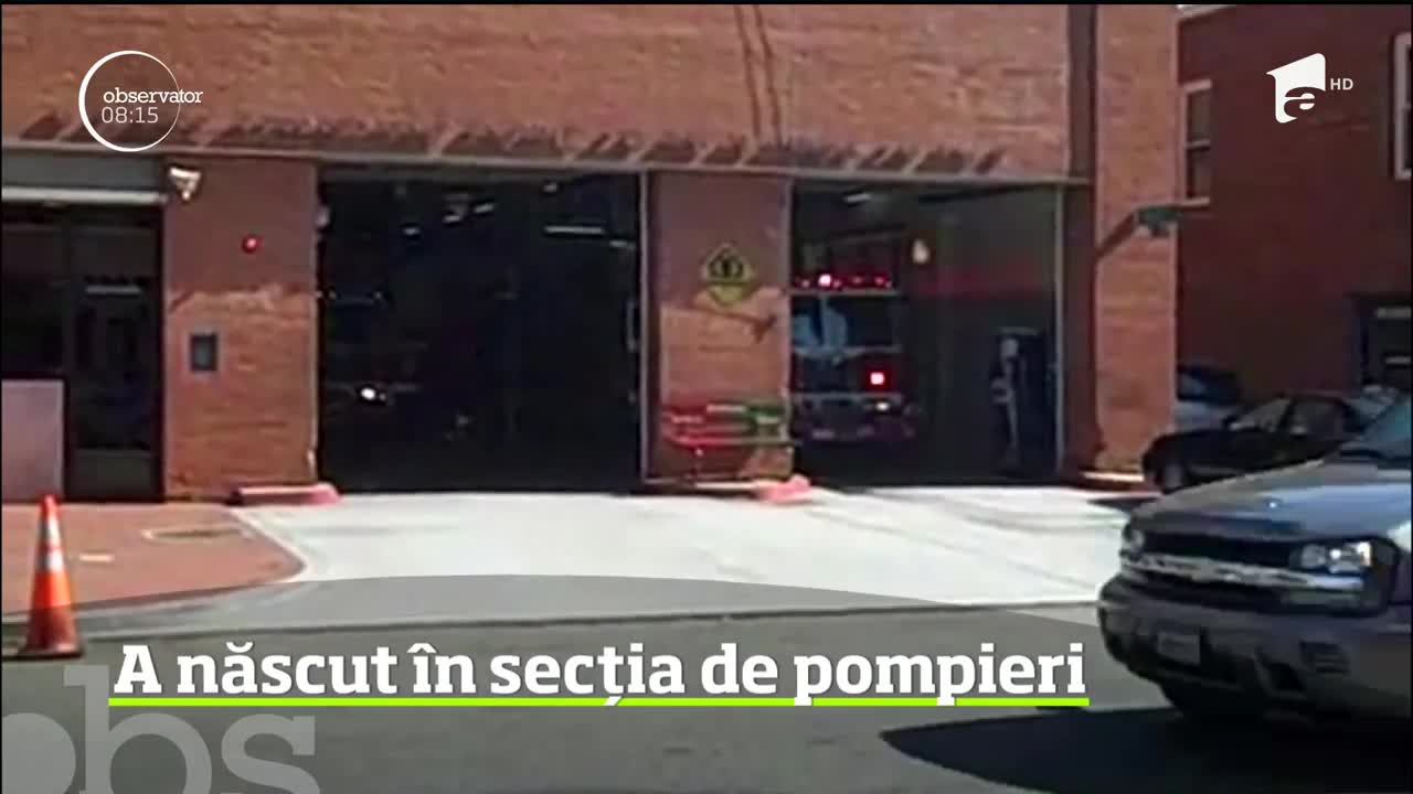 O t&acirc;nără a născut pe podeaua secţiei de pompieri de la Capitoliu, din Washington DC