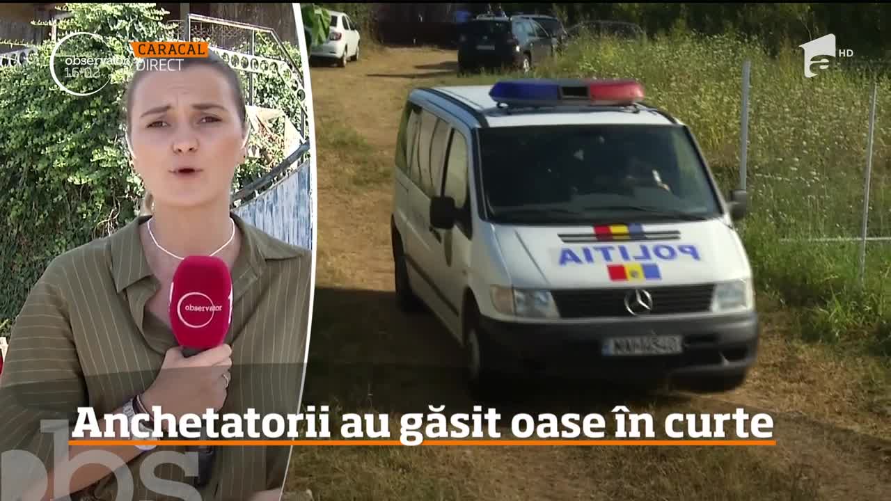 Percheziţii &icirc;n casa familiei Luizei. &Icirc;n curtea lui Gheorghe Dincă criminaliştii au găsit noi fragmente de oase &icirc;ngropate