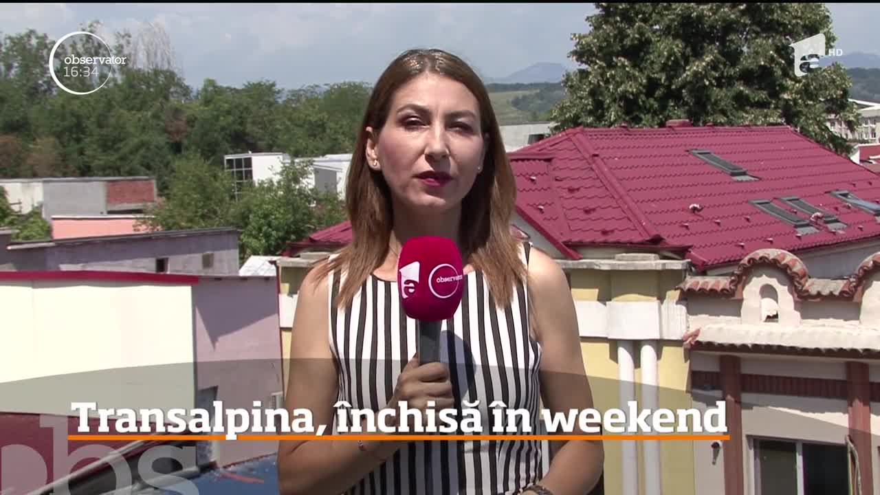 Transalpina, &icirc;nchisă &icirc;n acest weekend
