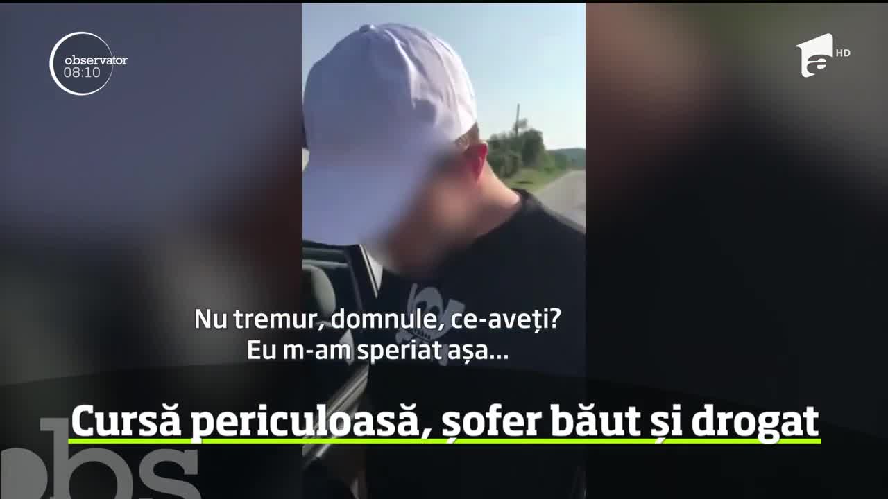 Un şofer din T&acirc;rgu Jiu a fost prins beat şi drogat