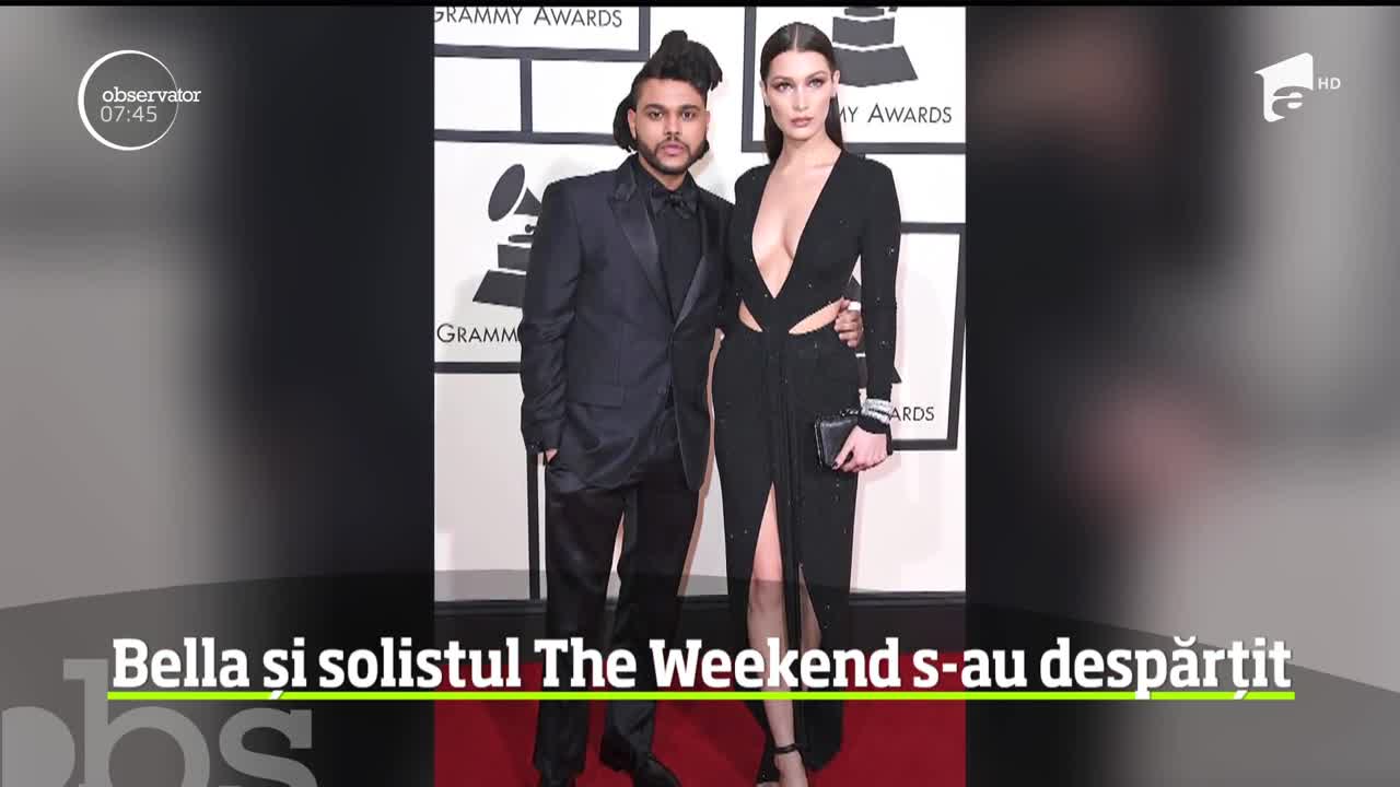Bella Hadid şi solistul The Weekend s-au despărţit din nou