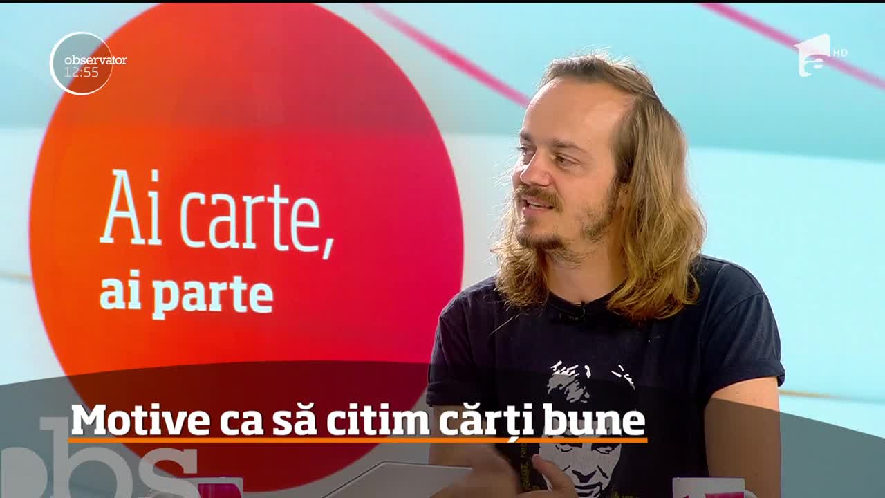 Victor Miron, povestea t&acirc;nărului care promovează lectura