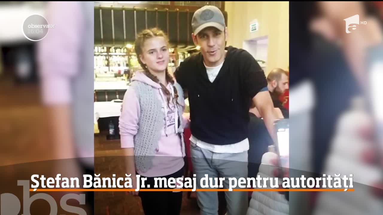 Ştefan Bănică Jr., mesaj dur pentru autorități. Artistul apare &icirc;ntr-o poză alături de Alexandra Măceşanu