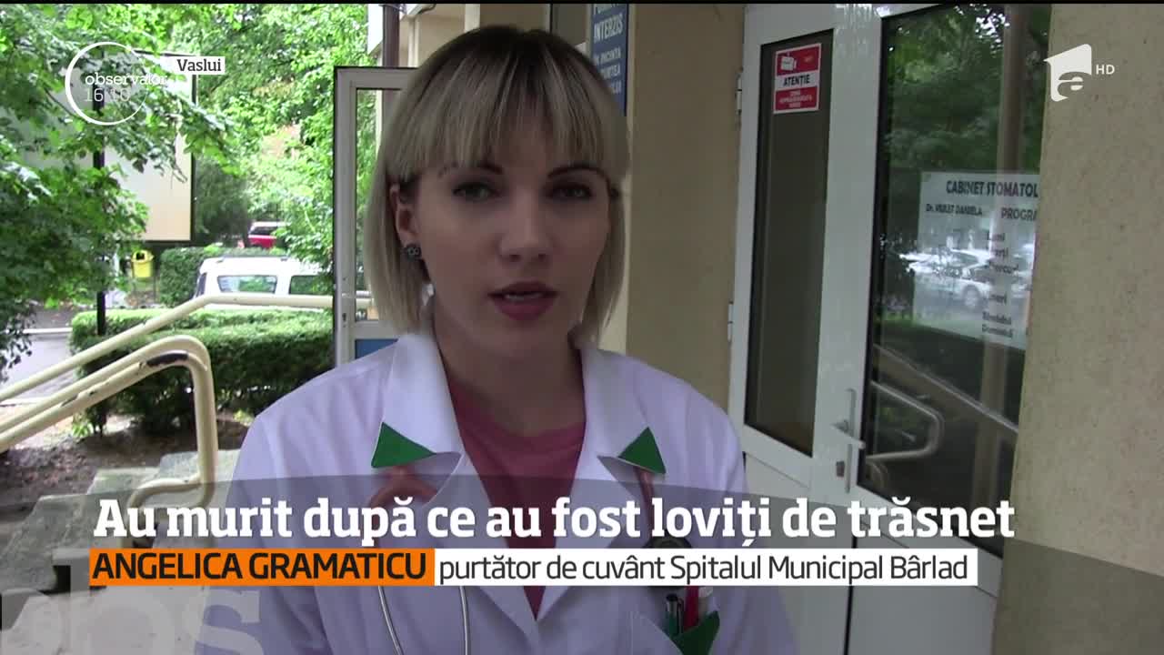 Vremea extremă. Doi oameni au murit după ce au fost loviți de trăsnet