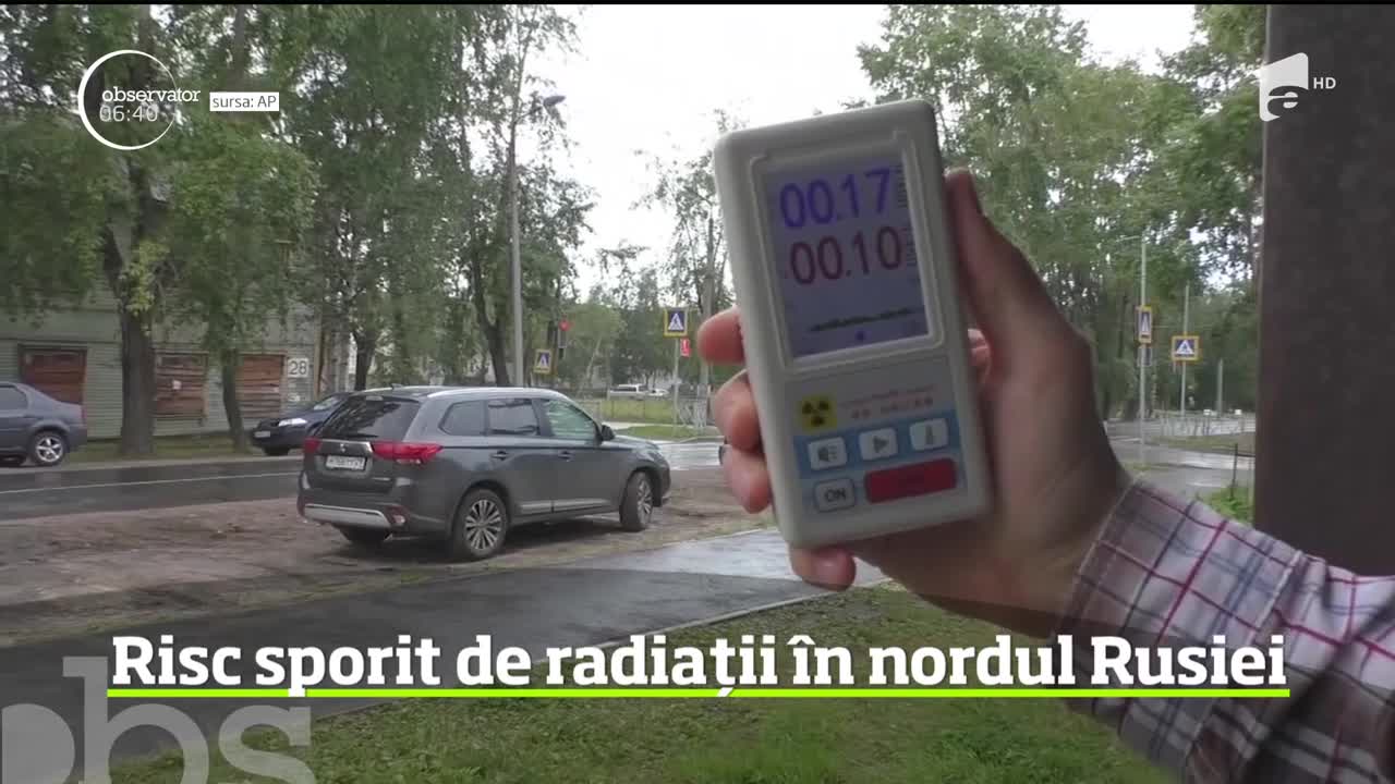 Alertă &icirc;n nordul Rusiei. O explozie s-a produs la o bază militară, iar nivelul radiaţiilor ar fi crescut