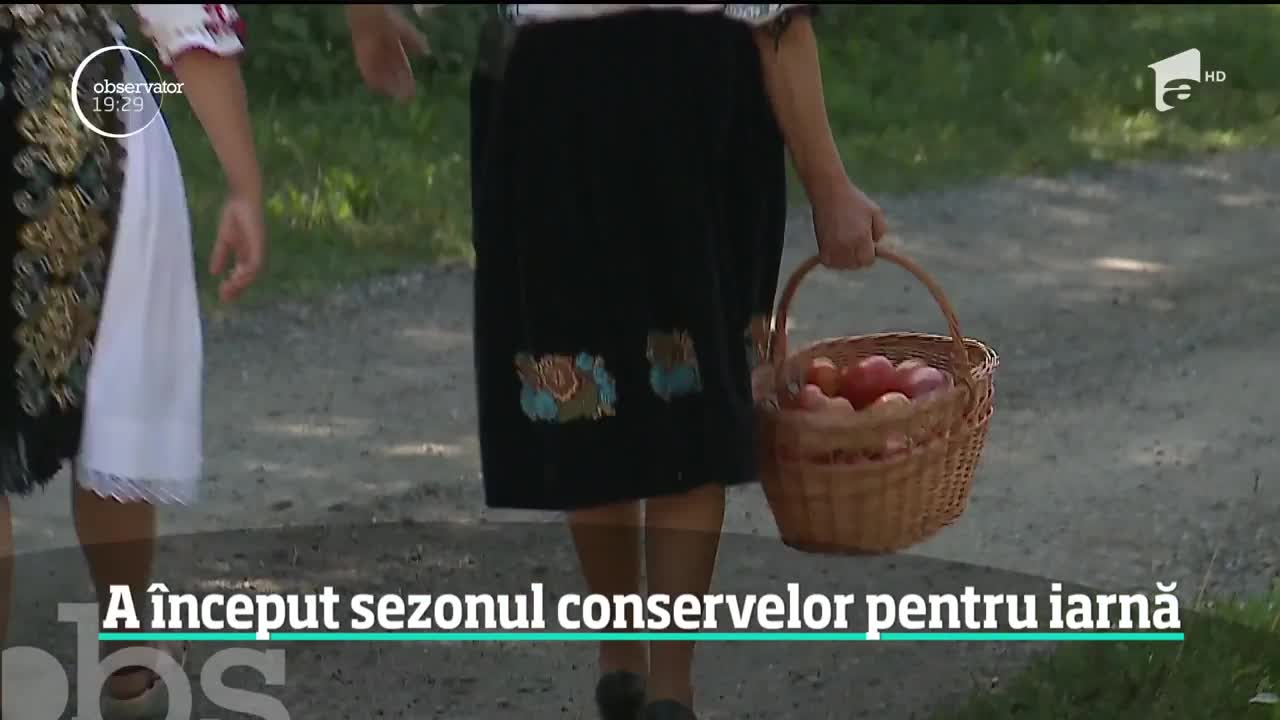 A &icirc;nceput sezonul conservelor pentru iarnă