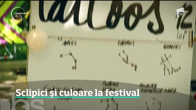 Sclipici și culoare la festivalul Summer Well
