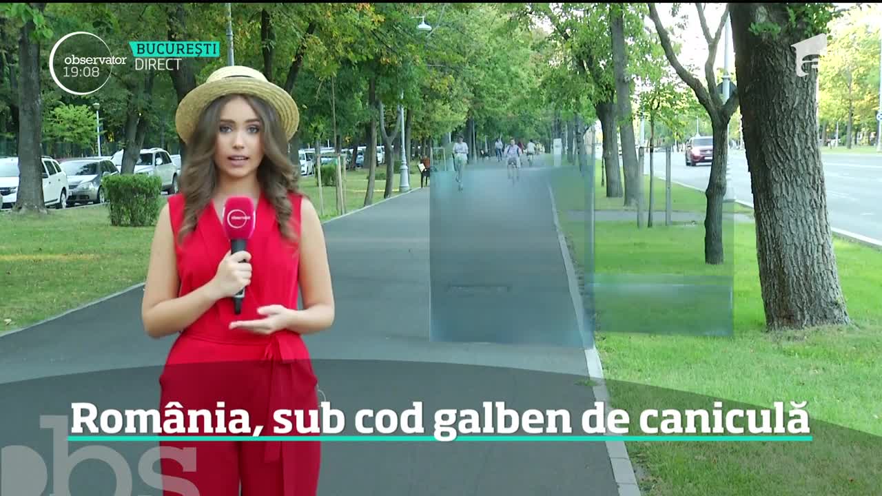 Rom&acirc;nia, sub cod galben de caniculă