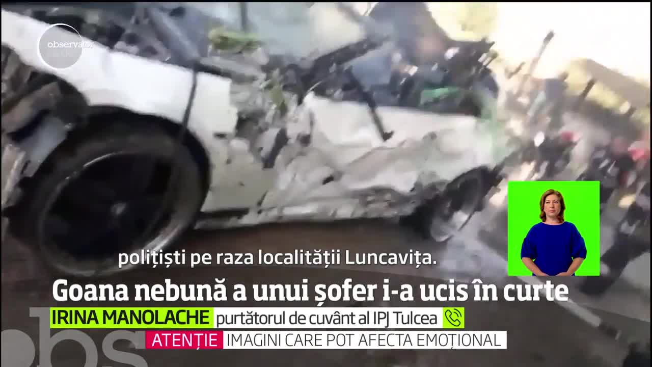 O cursă nebună, filmată şi transmisă &icirc;n direct pe Facebook, s-a &icirc;ncheiat tragic &icirc;ntr-o localitate din judeţul Tulcea