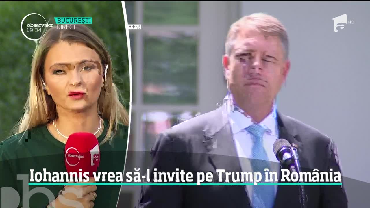 Klaus Iohannis vrea să-l invite pe Donald Trump &icirc;n Rom&acirc;nia