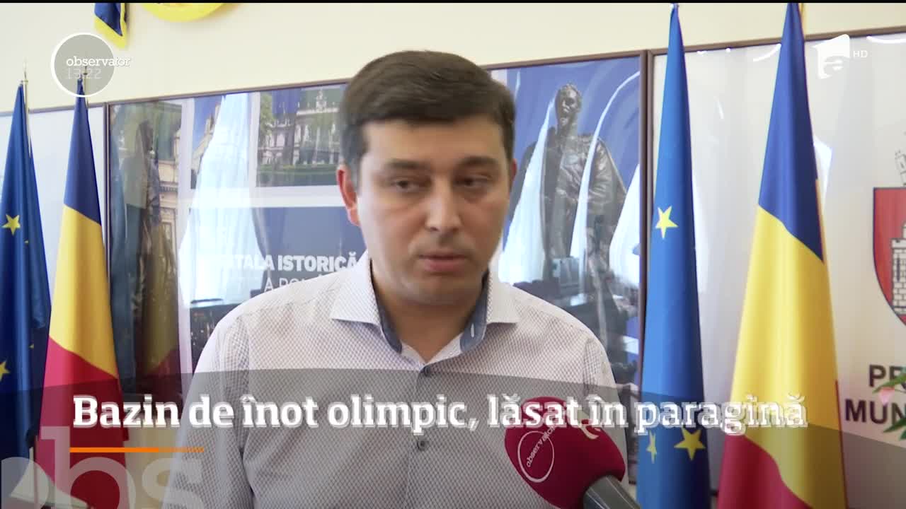 Bazinul Olimpic din Iaşi nu este gata nici după 30 de ani. Sportivii care fac performanţă sunt nevoiţi să facă naveta zilnic 80 de kilometri p&acirc;nă la Roman