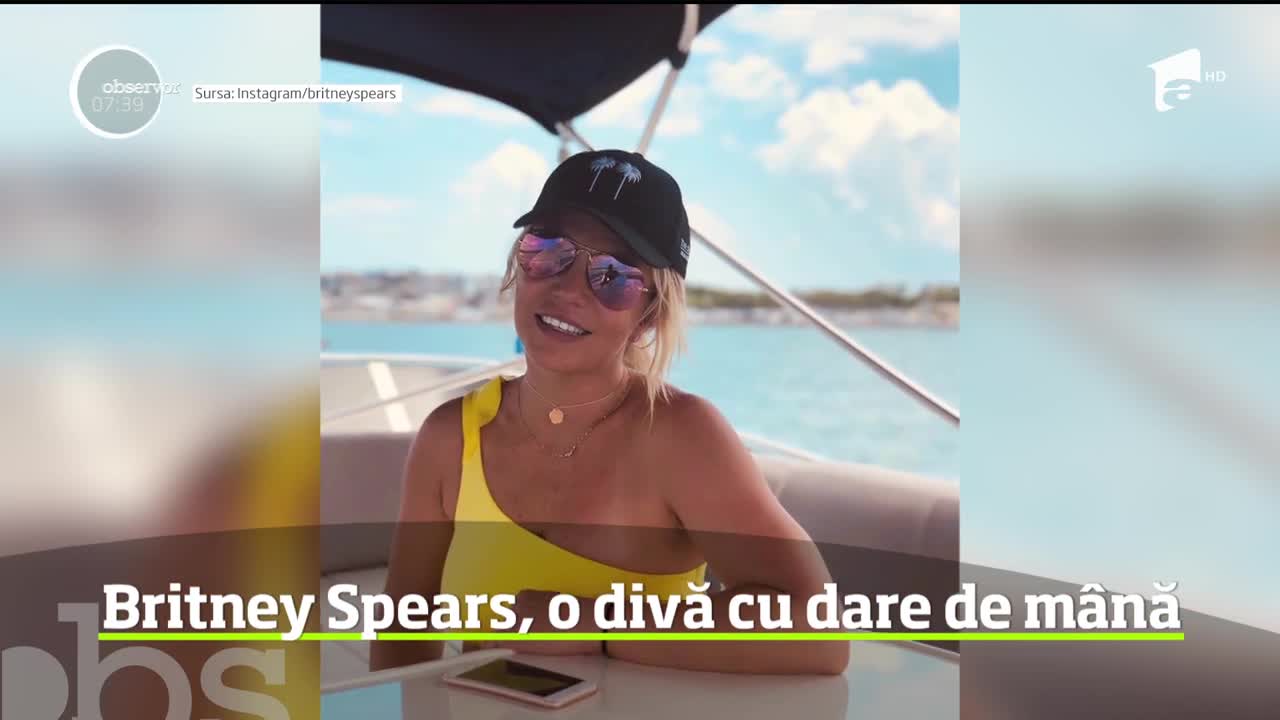 Britney Spears, o divă cu dare de m&acirc;nă