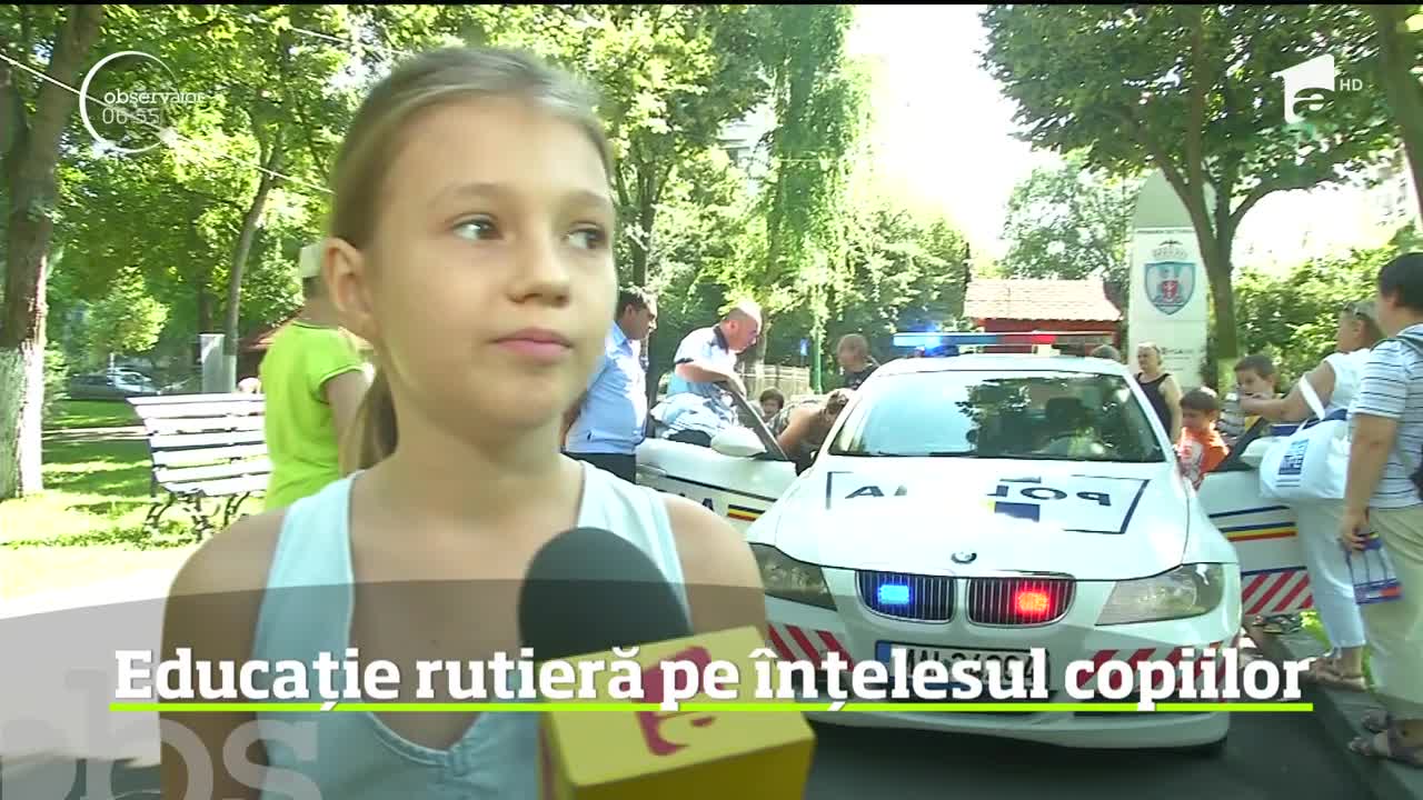 Educație rutieră pe &icirc;nțelesul copiilor