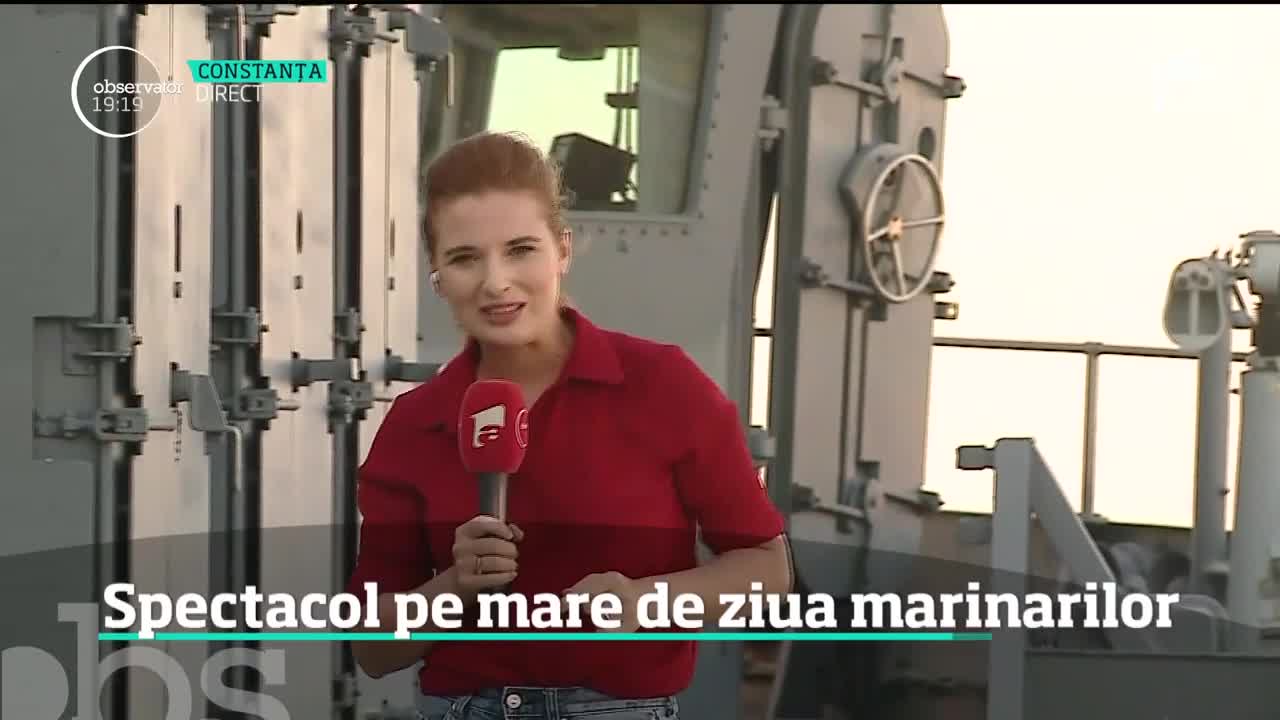 Spectacol la Constanţa de Ziua Marinei