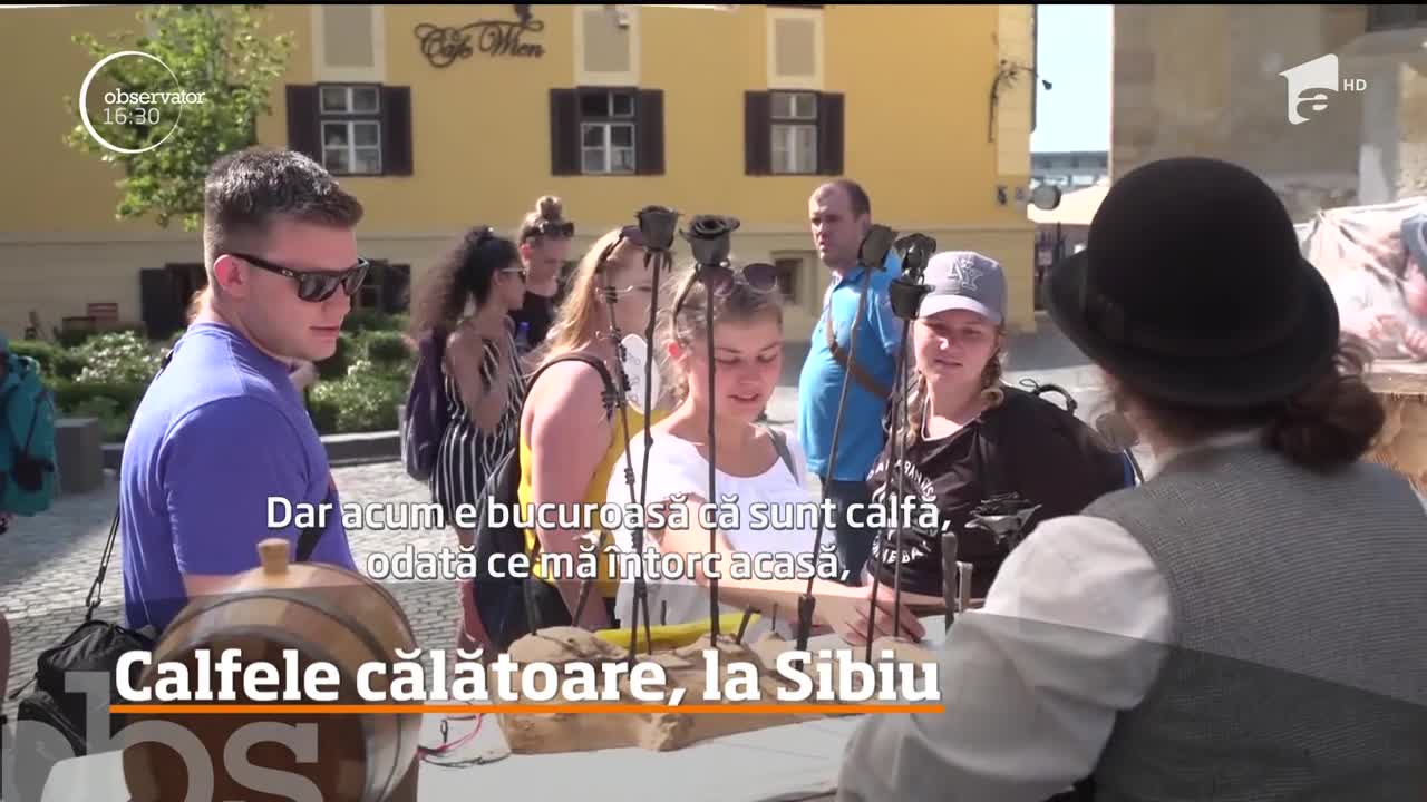 Calfele călătoare s-au &icirc;ntors la Sibiu! 25 de meşteşugari  vor practica meseriile de altădată, timp de o lună