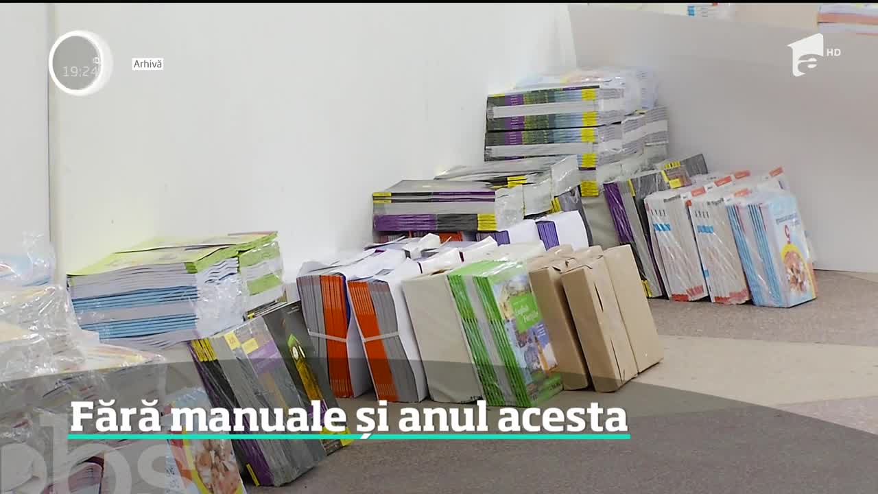 Elevii vor &icirc;ncepe şcoala tot fără manuale pe bănci