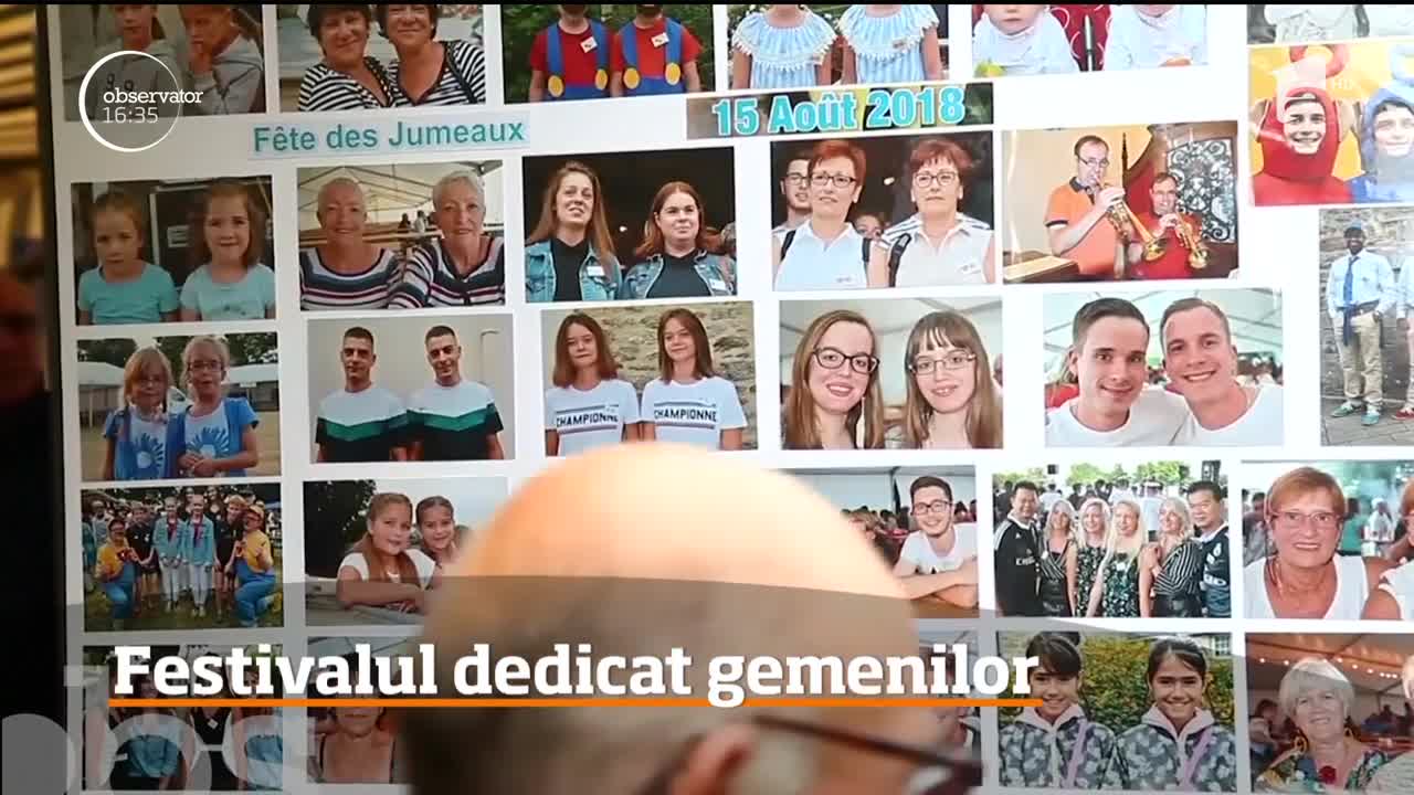 Festivalul anual dedicat gemenilor a avut loc &icirc;n Franţa