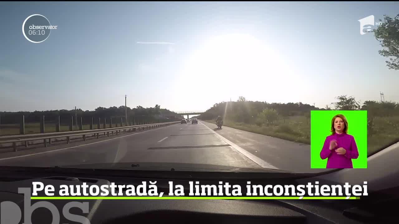 Alomerație pe Autostrada Soarelui. Unii șoferi au transformat banda de urgenţă &icirc;n bandă de viteză