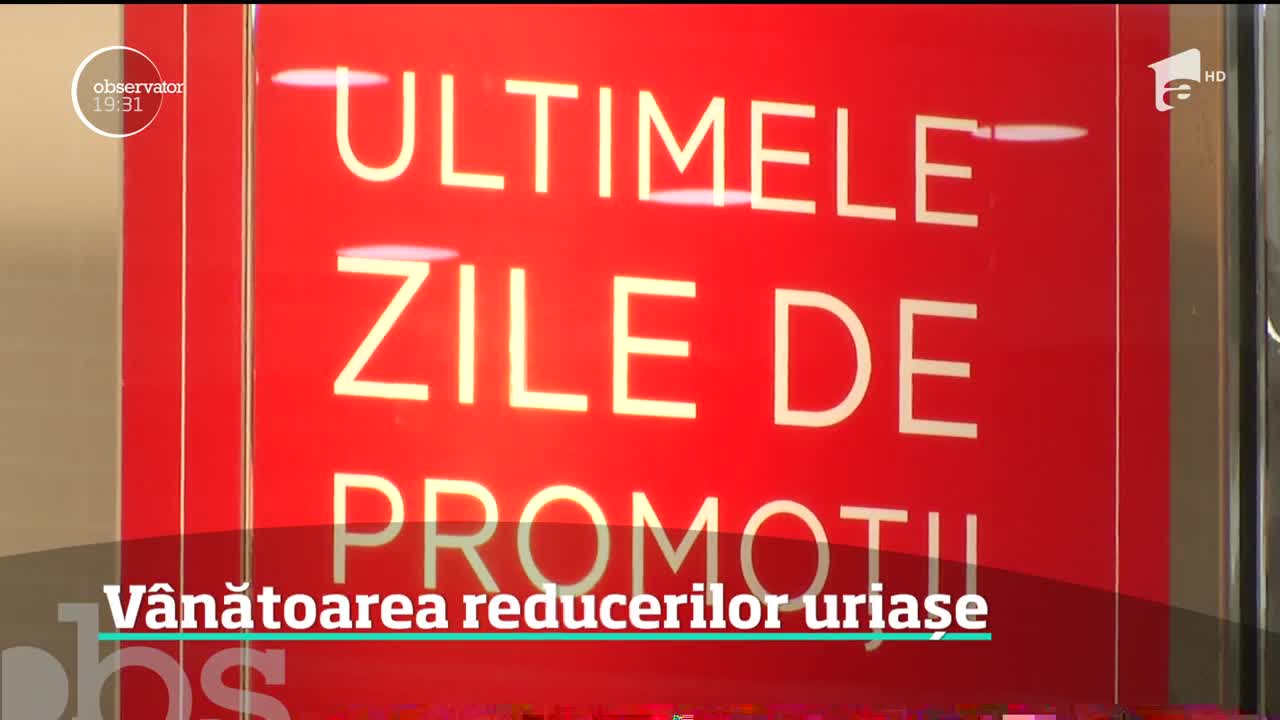 Magazinele au anunţat reduceri şi lichidări de stoc