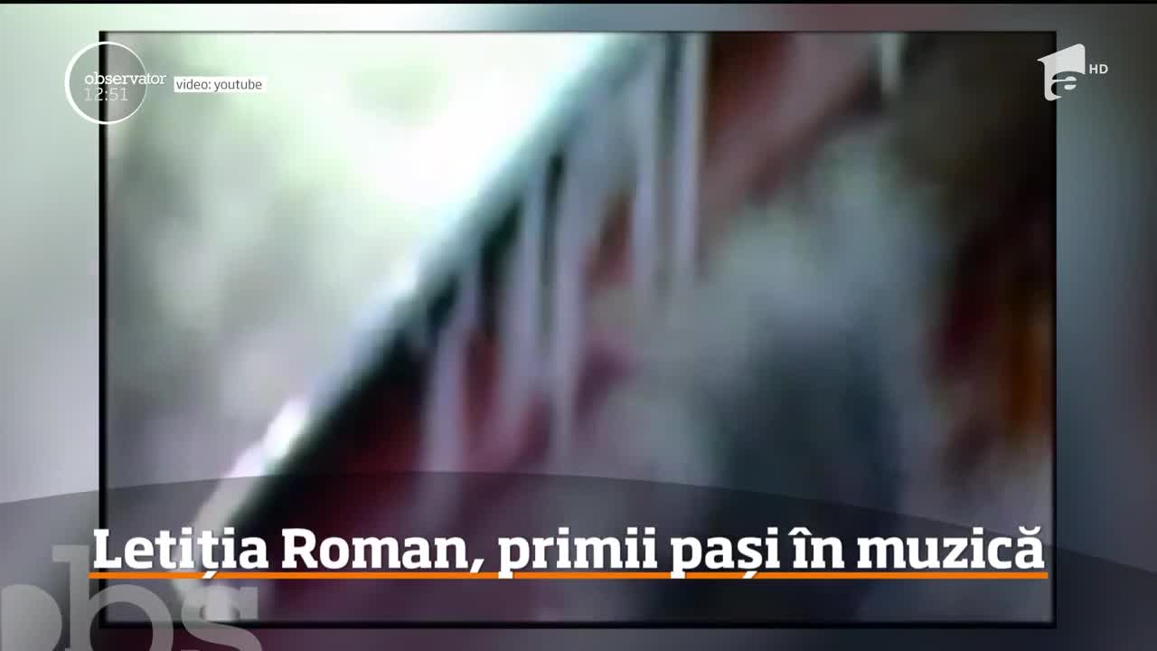 Letiția Roman, primii pași &icirc;n cariera muzicală