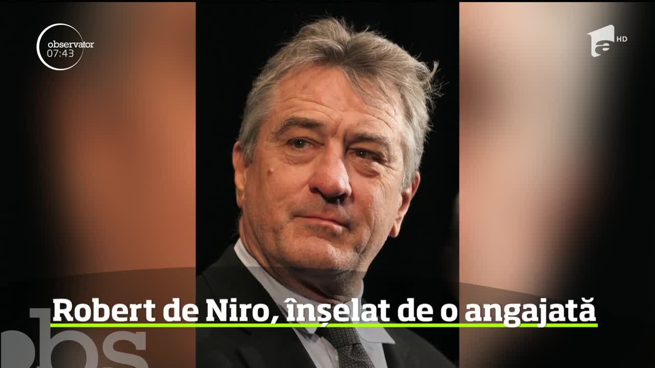 Robert de Niro este &icirc;n război cu o fostă angajată. Casa de producţie a actorului &icirc;i cere despăgubiri de 6 milioane de euro