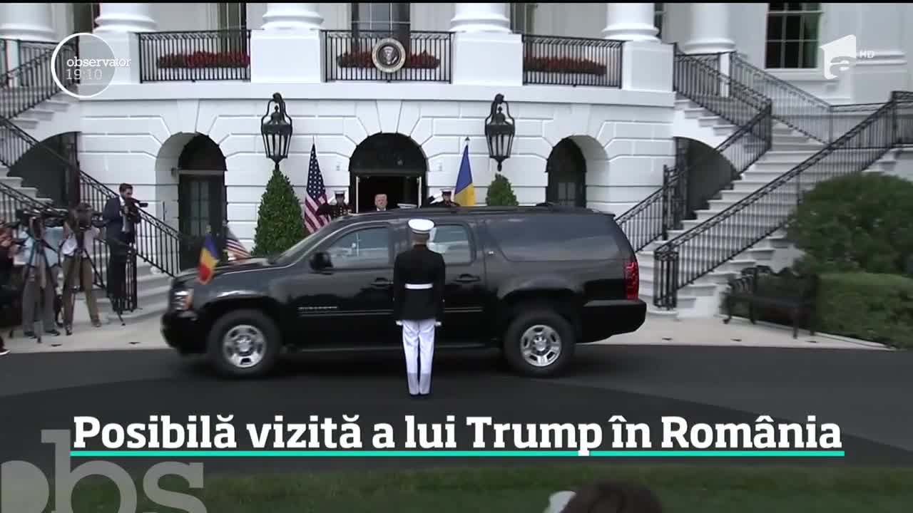 Klaus Iohannis şi Donald Trump s-au &icirc;nt&acirc;lnit la Casa Albă. Preşedintele Rom&acirc;niei a primit o şapcă cu mesaj şi multe promisiuni