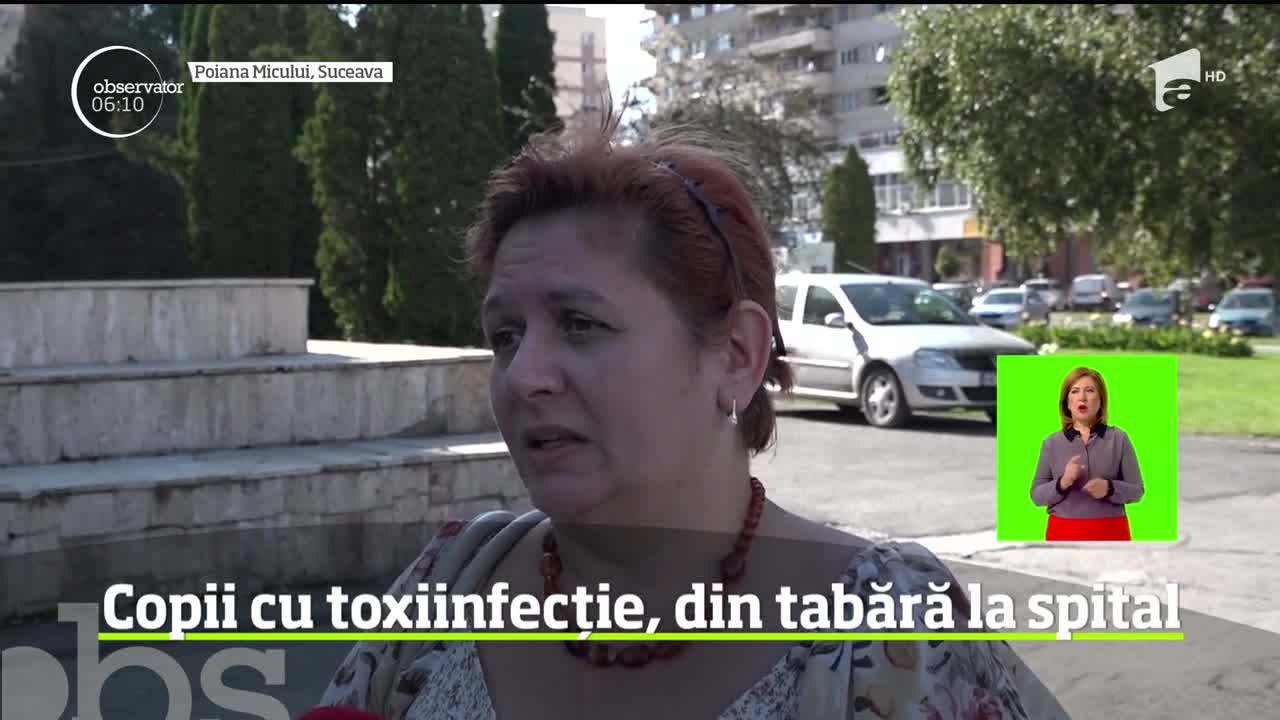 Zeci de copii care se recreau &icirc;n tabere de vară, &icirc;n Harghita şi Suceava, au ajuns la spital, după ce au m&acirc;ncat alimente alterate