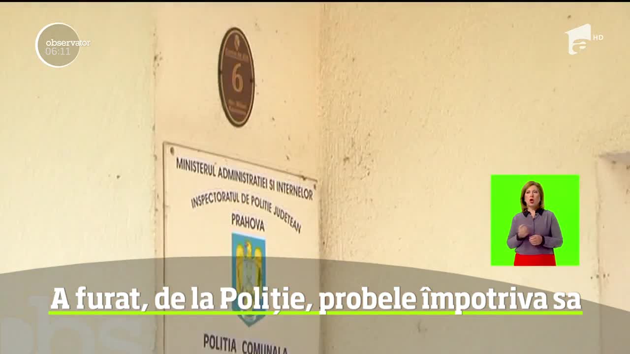 Creativitatea hoţilor a atins cote alarmante! Un individ a reuşit să fure chiar din sediul Poliţiei!