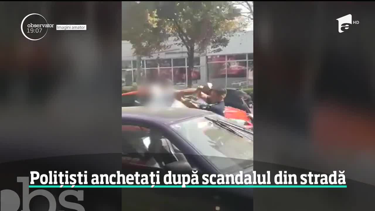 Polițiști anchetați după ce au &icirc;ncercat să imobilizeze un şofer