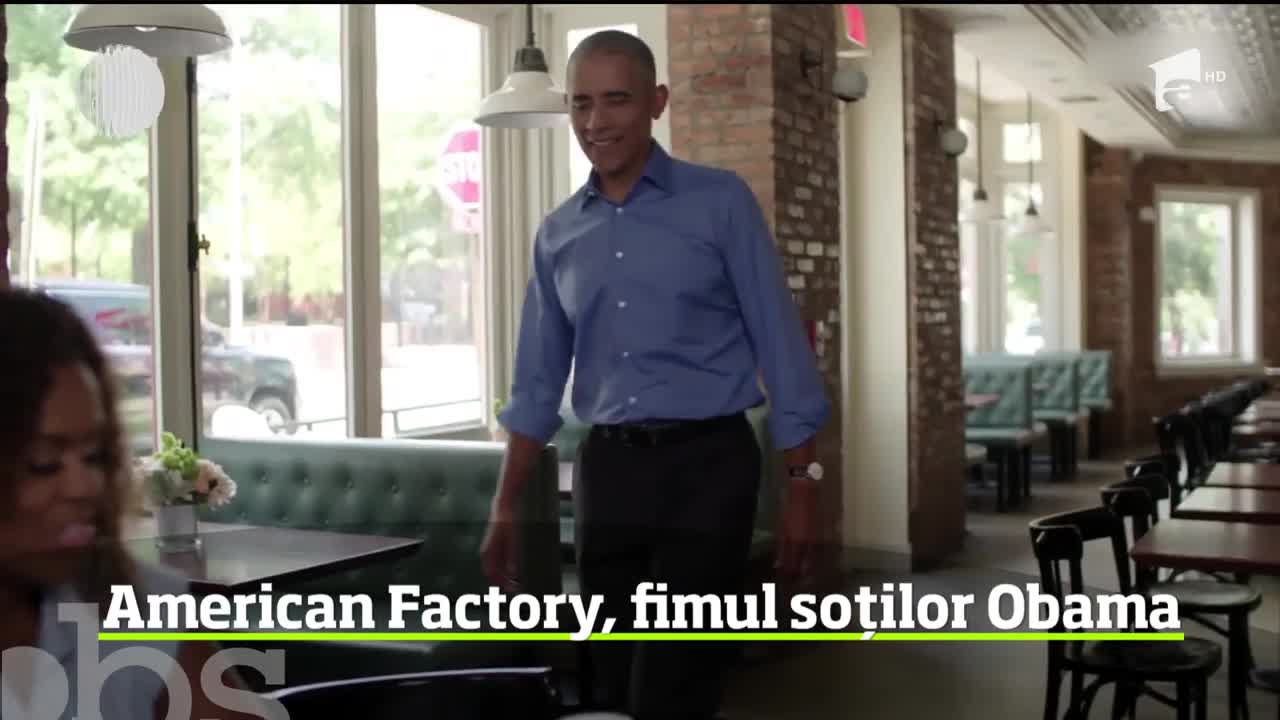 Soţii Obama şi-au făcut debutul &icirc;n cinematografie! Ei au realizat un documentar despre viaţa unor muncitori dintr-o fabrică americană
