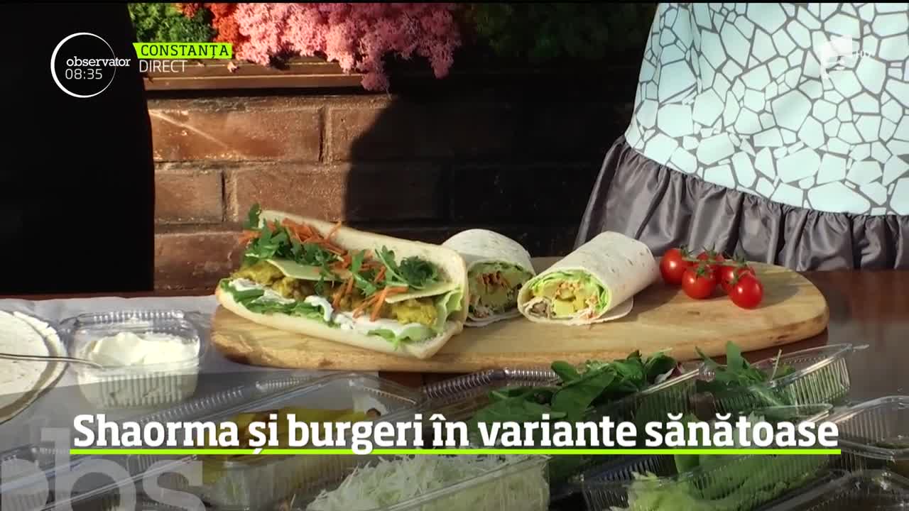 Preparatele fast-food, dușmanul siluetei. Cum putem pregăti shaorma și burgeri &icirc;n variante sănătoase